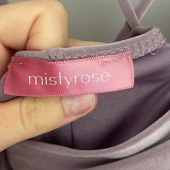 Misty Rose Lavender Bodycon Dress - Picture 3 of 3